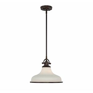 Quoizel Grant 14 Inch Pendant Light in Palladian Bronze