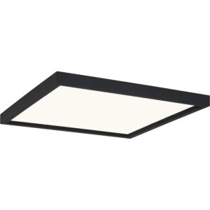 Quoizel LED Flush Mount Outskirts in Earth Black