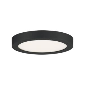 Quoizel LED Flush Mount Outskirts in Earth Black