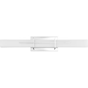 Quoizel Gemini 28 Inch Bathroom Vanity Light in Polished Chrome