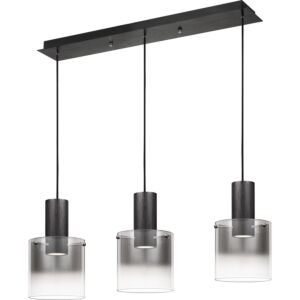 Quoizel LED Island Chandelier Kilmer in Earth Black