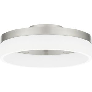 Quoizel LED Flush Mount Cohen in Brushed Nickel