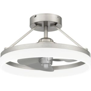 Quoizel LED Fandelier Cohen in Brushed Nickel