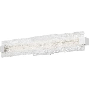 Quoizel Winter 5 Inch Bathroom Vanity Light in Polished Chrome