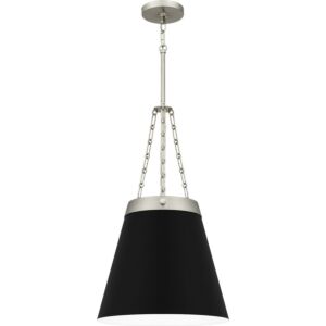 Quoizel One Light Pendant Quoizel Piccolo Pendant in Brushed Nickel