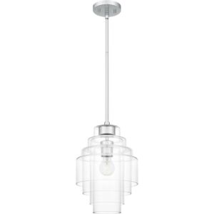 Quoizel One Light Pendant Quoizel Piccolo Pendant in Polished Chrome