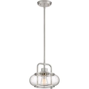Quoizel Trilogy 10 Inch Pendant Light in Brushed Nickel