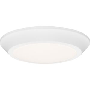 Quoizel LED Flush Mount Verge in Matte White