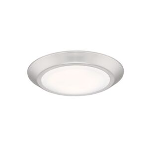 Quoizel Flush Mount Verge in Brushed Nickel