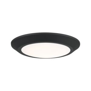 Quoizel LED Flush Mount Verge in Earth Black