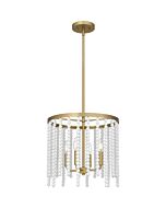 Four Light Pendant by Quoizel