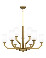 Nine Light Chandelier by Quoizel