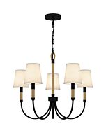 Five Light Chandelier by Quoizel