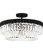 Four Light Semi Flush Mount by Quoizel