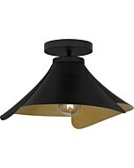 One Light Semi Flush Mount by Quoizel