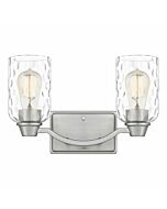 Quoizel Two Light Bath Acacia in Brushed Nickel