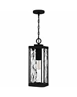 Balchier 1-Light Outdoor Lantern in Matte Black