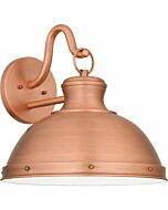 Jameson 1-Light Outdoor Lantern in Aged Copper