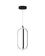 Quoizel LED Mini Pendant Calista in Matte Black