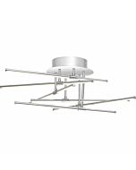 Quoizel Lightshow 22 Inch Ceiling Light in Polished Chrome