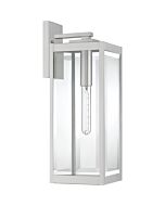 Quoizel Westover Outdoor Wall Light in Stainless Steel
