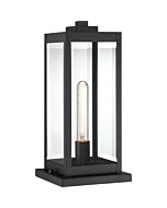 Quoizel Westover 8 Inch Outdoor Hanging Light in Earth Black