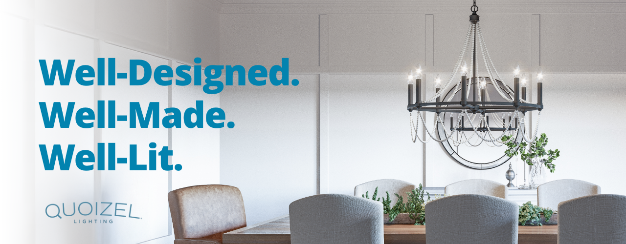 Well-designed. Well-made. Well-lit. Quoizel Lighting at Lights Online